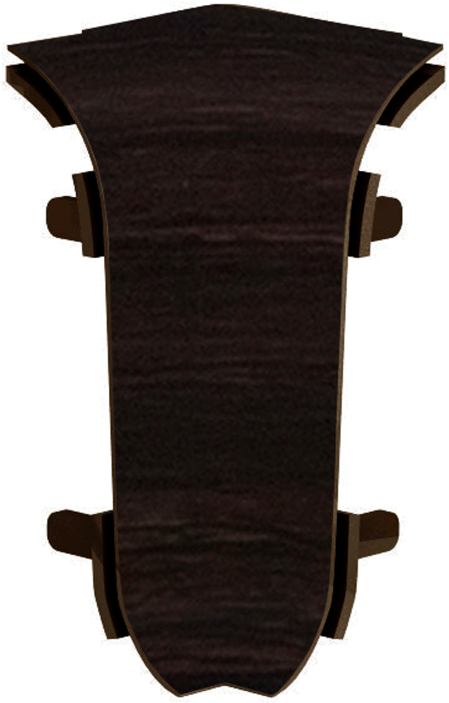 Угол внутр для плинтуса ПВХ 58мм 2шт/уп 5817