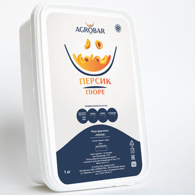 Пюре Персик AGROBAR 1 кг.