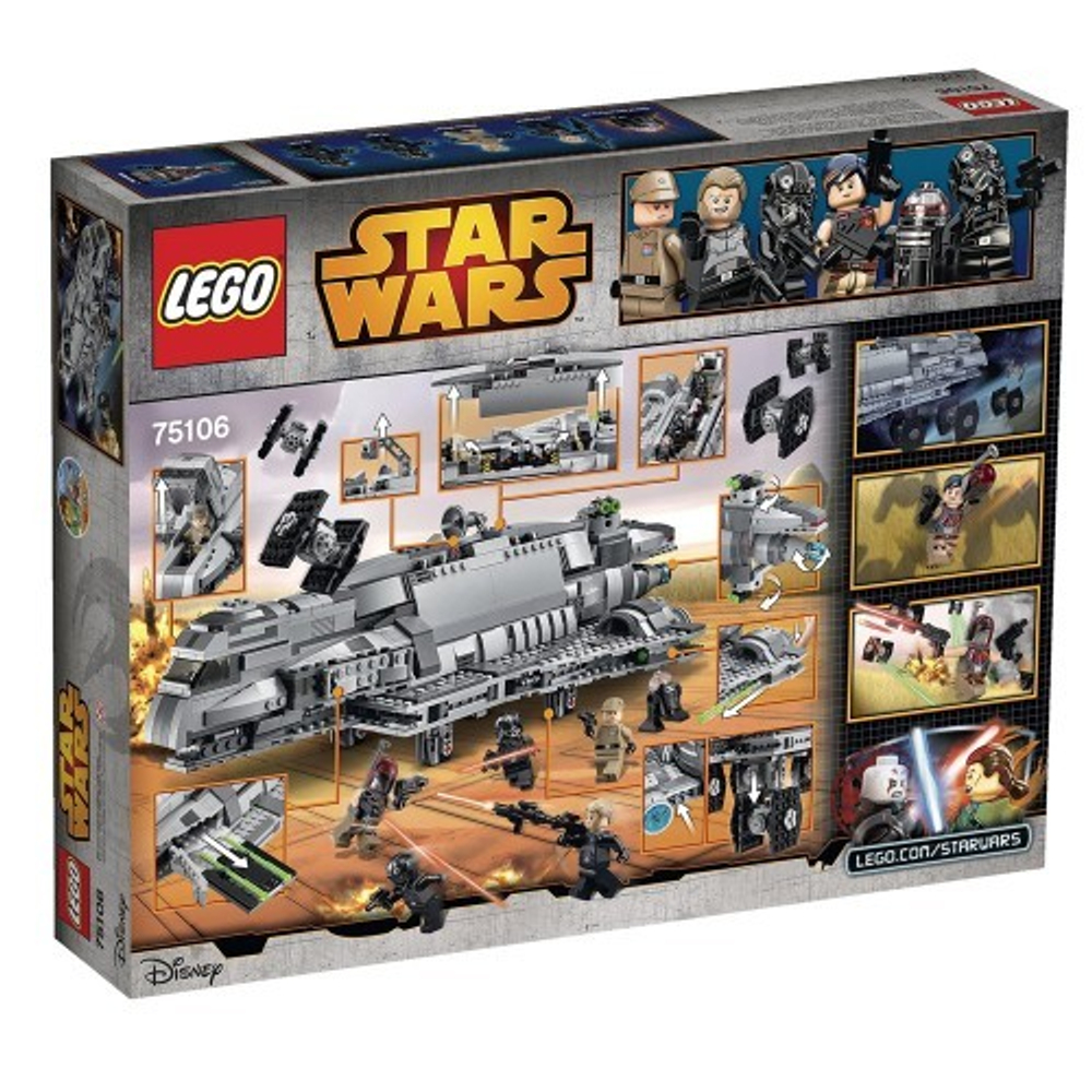 LEGO Star Wars: Имперский десантный корабль 75106 — Imperial Assault Carrier — Лего Стар ворз Звёздные войны Эпизод