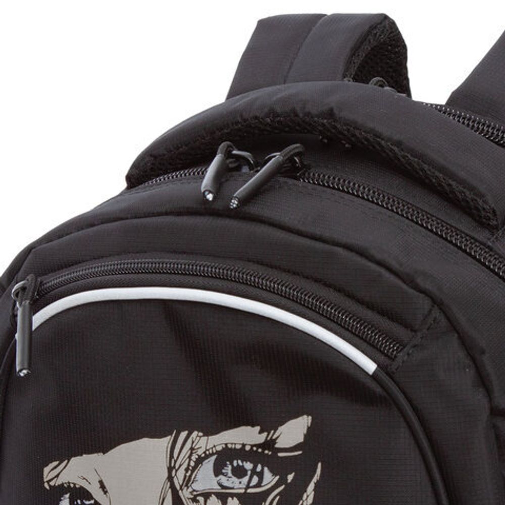 Рюкзак GRIZZLY школьный, анатомическая спинка, 2 отделения, для мальчиков, "TOKYO", 42х32х22 см, RU-233-4/3