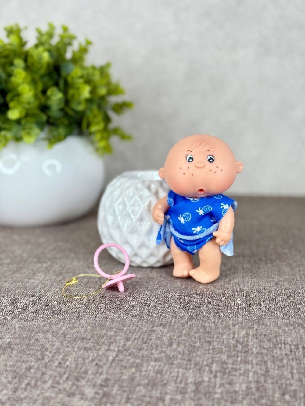 Пупс BERJUAN виниловый 12см Mini Gorditos (170A3)