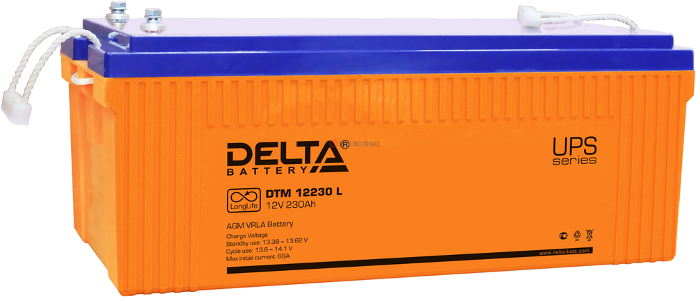DELTA DTM 12230 L аккумулятор