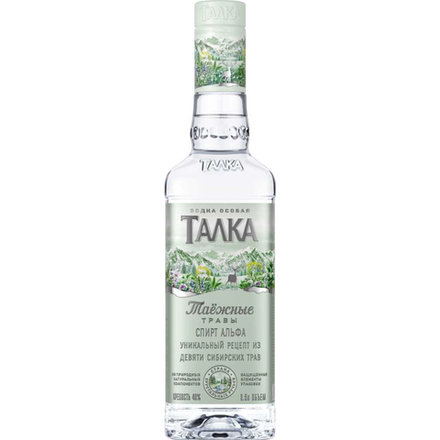 Водка Особая Талка Таежные травы 0.5 л