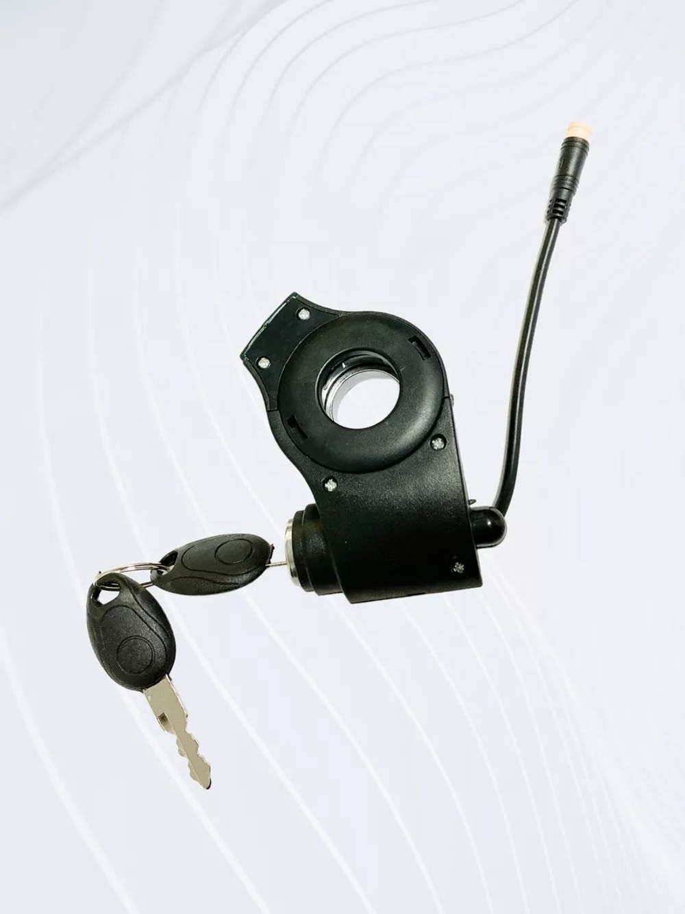 Замок зажигания с вольтметром для Kugoo M4, M4 Pro, G1 Jilong, M5