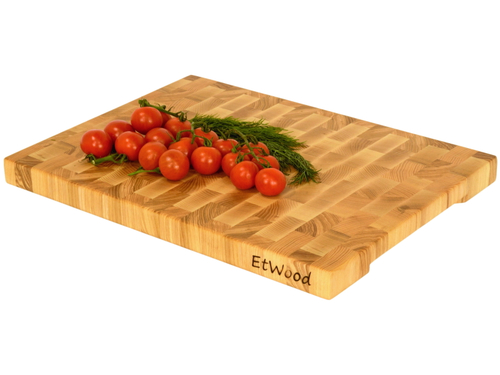 Торцевая разделочная доска 40x30x3 см. ясень, арт. 031