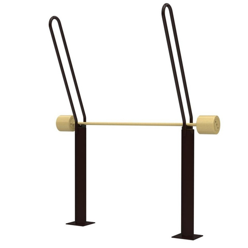 Уличный тренажер №43, для колясочников "штанга", 1200*600*1900 мм.