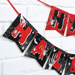 Гирлянда на ленте на Хэллоуин Happy Halloween, длина 250 см