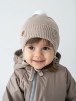 Шапка из смесовой шерсти "Нюд" 0+