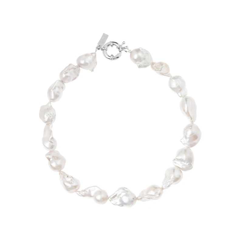 Колье Барочная Фантазия – Белое