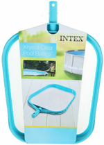 Сачок для бассейна Intex 29050 плоский / Насадка сачок с мелкой сеткой для сбора мусора и листьев с поверхности воды Интекс