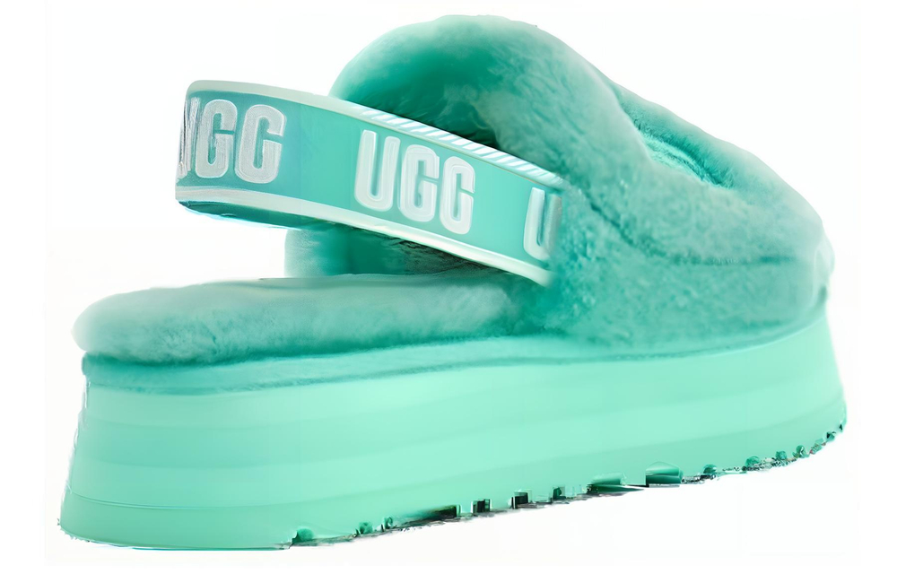 UGG DISCO Slide Stylish Sandal Women"s Green