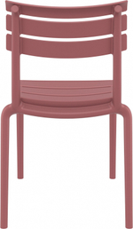 Стул пластиковый Siesta Contract Helen, марсала