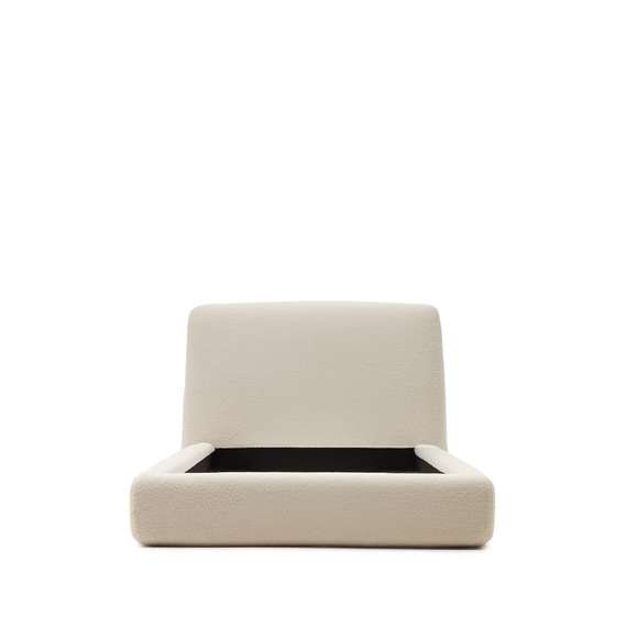 Кровать Martina со съемным чехлом из ткани букле для матраса 90х200 см