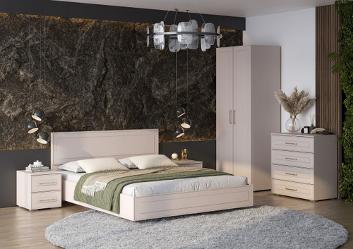 мс для спальни Антеро  КР-160 Кашемир / Шампань