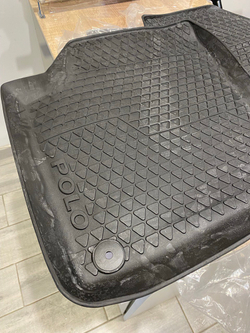 Коврики салона Volkswagen Polo седан (2009-2020) Германия (без перемычки)