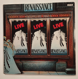 Винтажная виниловая пластинка LP Renaissance Live At Carnegie Hall (Germany 1976)