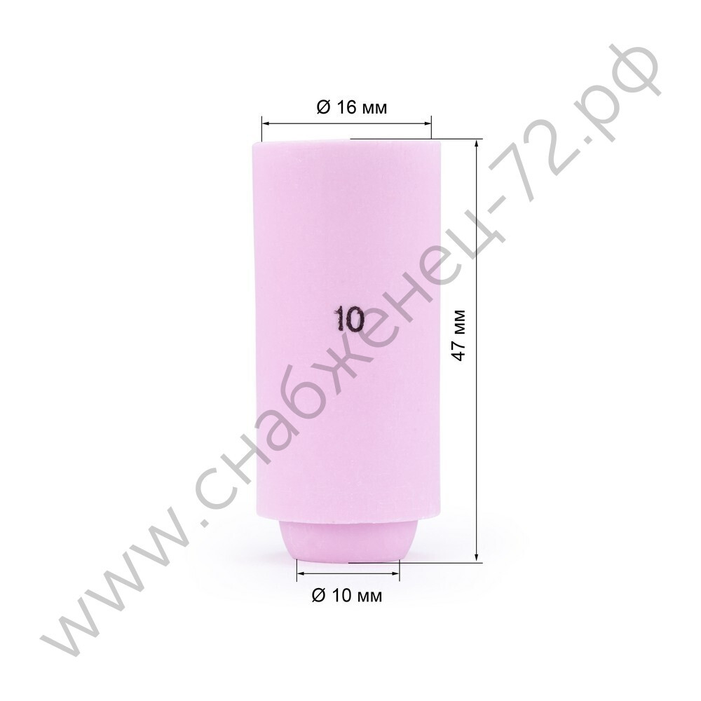 FoxWeld Cопло керам. 16,0мм №10 (701.0113/TC0007, пр-во FoxWeld/КНР)