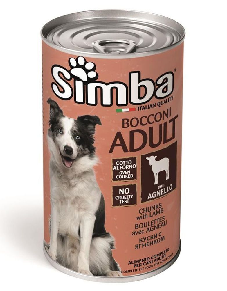 Simba Dog консервы для собак кусочки ягненка 415 гр