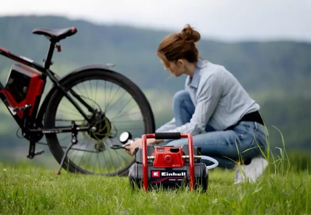 Компрессор поршневой безмасляный EINHELL TE-AC аккумуляторный 36/150 Li OF-Solo 4020415