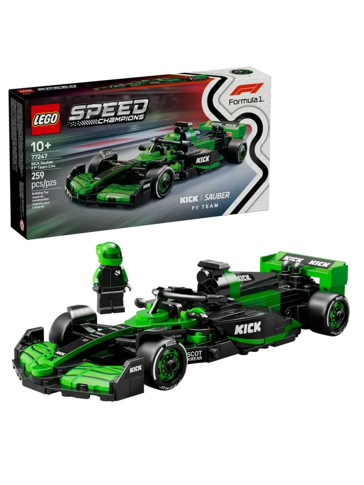 Конструктор Speed Champions 77247 Formula 1 KICK Sauber C44