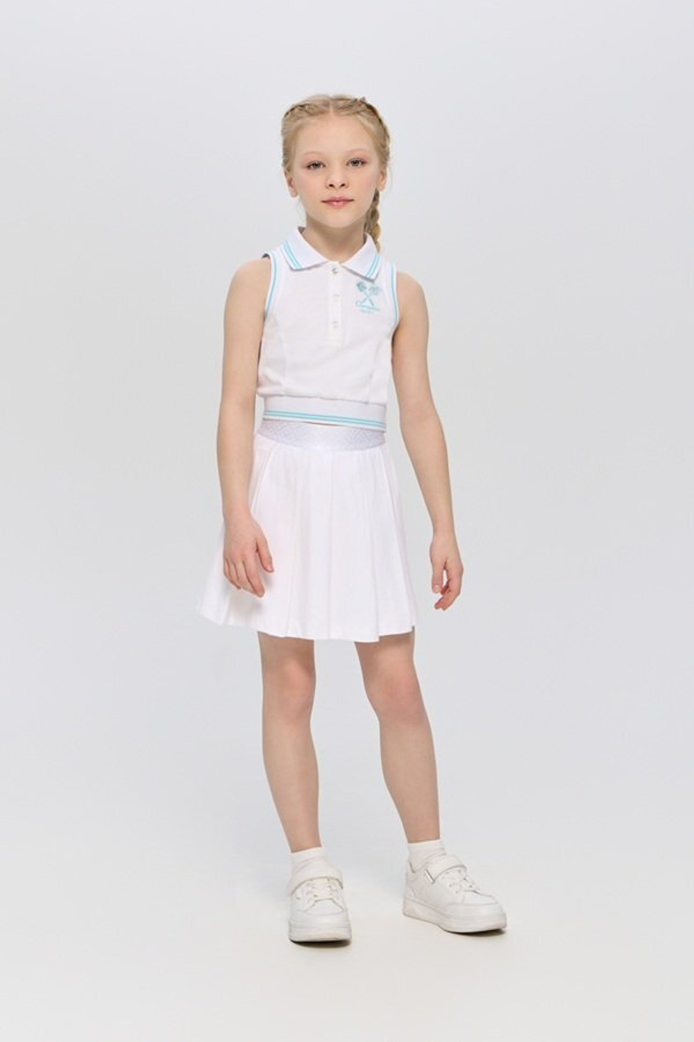 ОДЕЖДА ДЛЯ ТЕННИСА Девочки, Поло CHOUPETTE Спортивная .