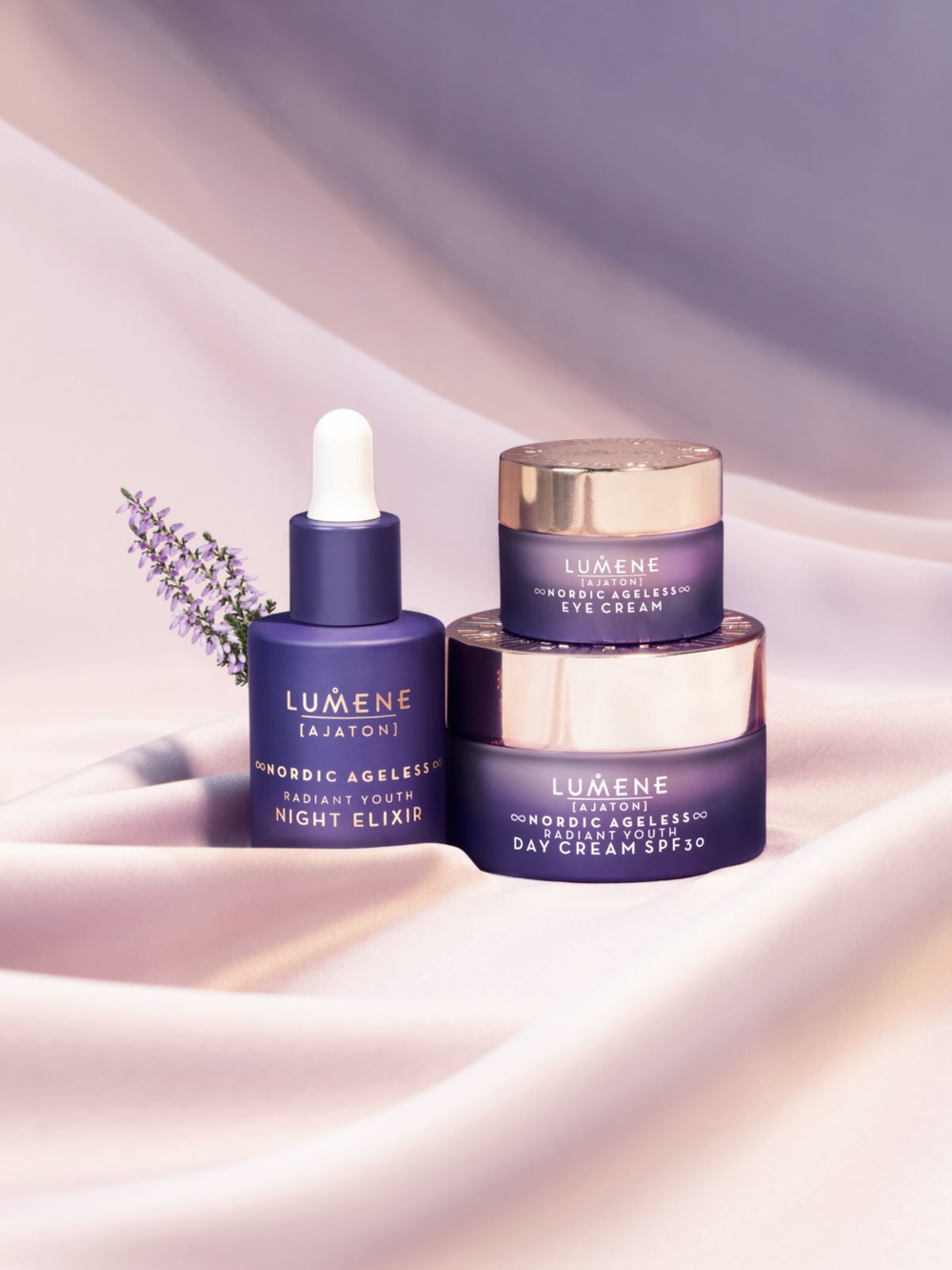 Lumene AJATON Nordic Ageless - питательная сыворотка против морщин на ночь /   30  ml  / GTIN 6412600816068