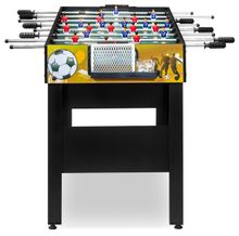 Настольный футбол (кикер) "Flex" (122 x 61 x 79 см, желтый)