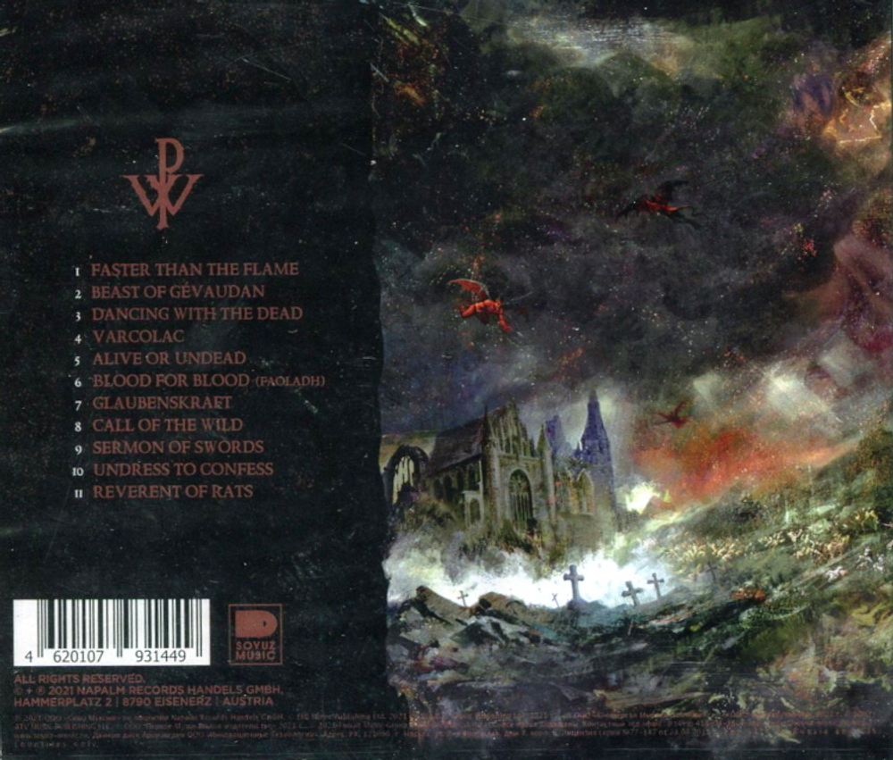 Powerwolf / Call Of The Wild (RU)(2CD)