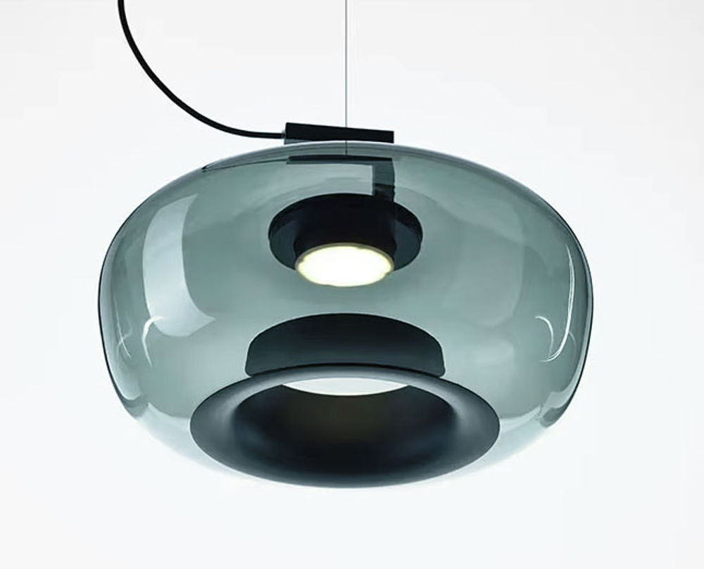 Подвесной светильник 8871P/C L black/light green