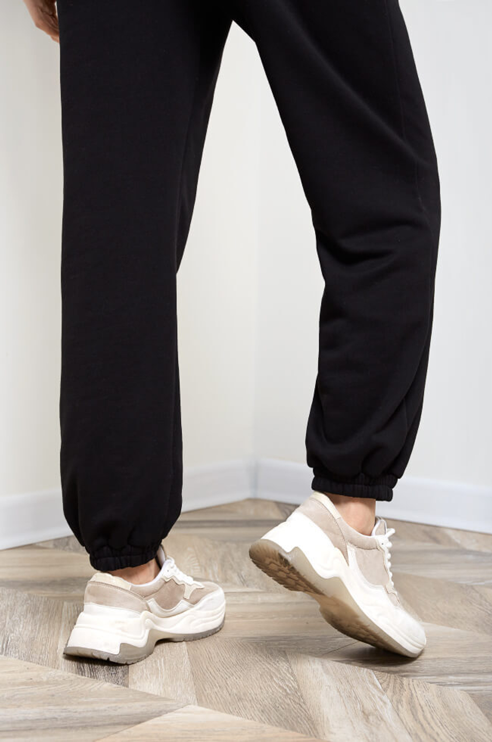 3842 Брюки женские (черный)