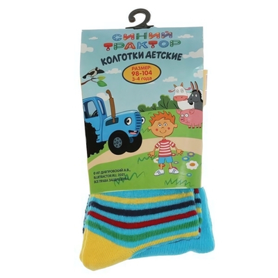 Колготки для мальчиков Синий Трактор р-р 98-104 T-C02-BT-98-104, 1 шт.