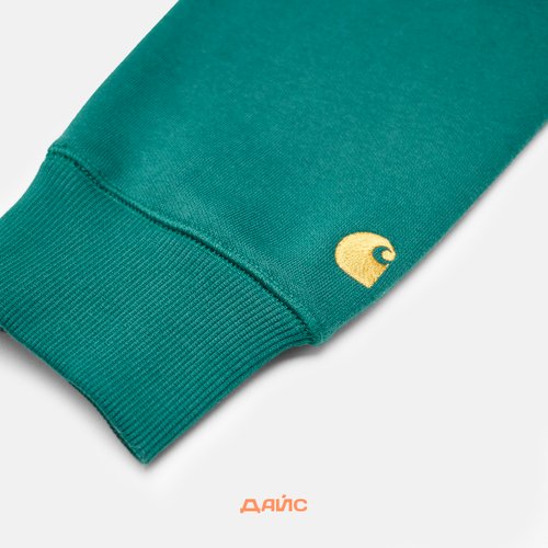 Толстовка мужская Carhartt WIP Chase Sweatshirt  артикул:I033660_chervil - купить в магазине Дайс