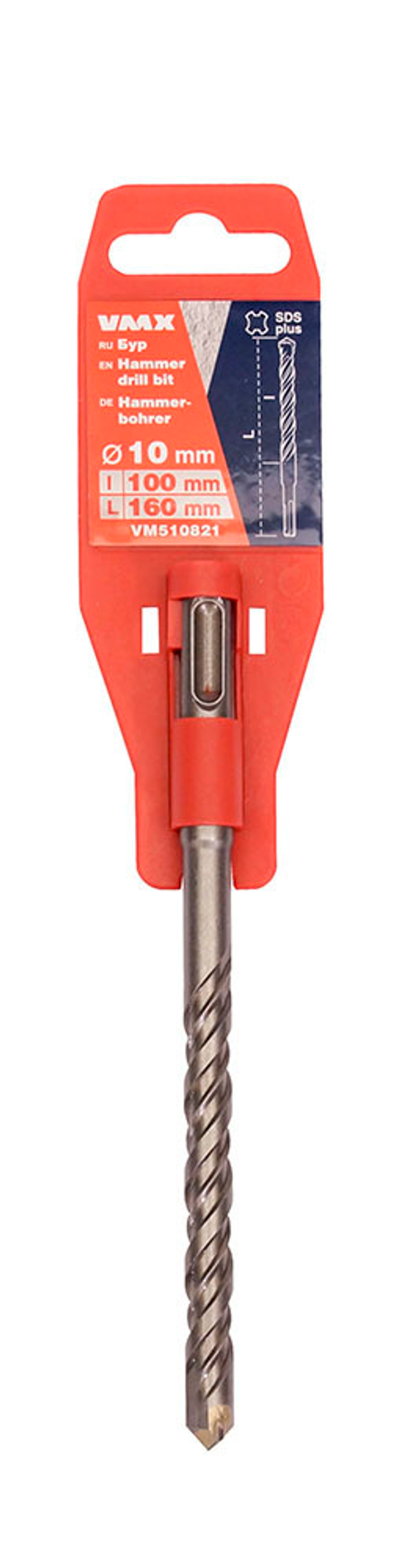 Бур SDS-plus VMX 10х100х160 мм 510821