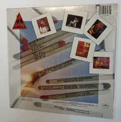 Винтажная виниловая пластинка LP Def Leppard Pyromania (USA 1983) (Shrink)