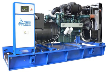 Дизельный генератор ТСС АД-450С-Т400-1РКМ17 Doosan в кожухе
