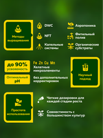 Удобрение для гидропонных систем выращивания АГРОЛО Фертик Двухкомпонентные