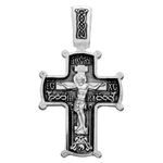 Крест из серебра/Частичное чернение