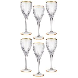 НАБОР БОКАЛОВ ДЛЯ ВИНА ИЗ 6 ШТ. 280 МЛ