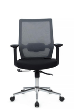 Кресло Riva Фикс RCH 851E-3D-M3 Серый/Черный