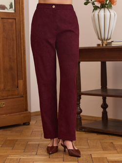 Брюки классические вельветовые