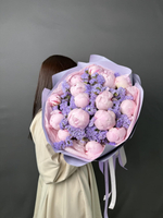 Авторский букет с пионами «Мечта»