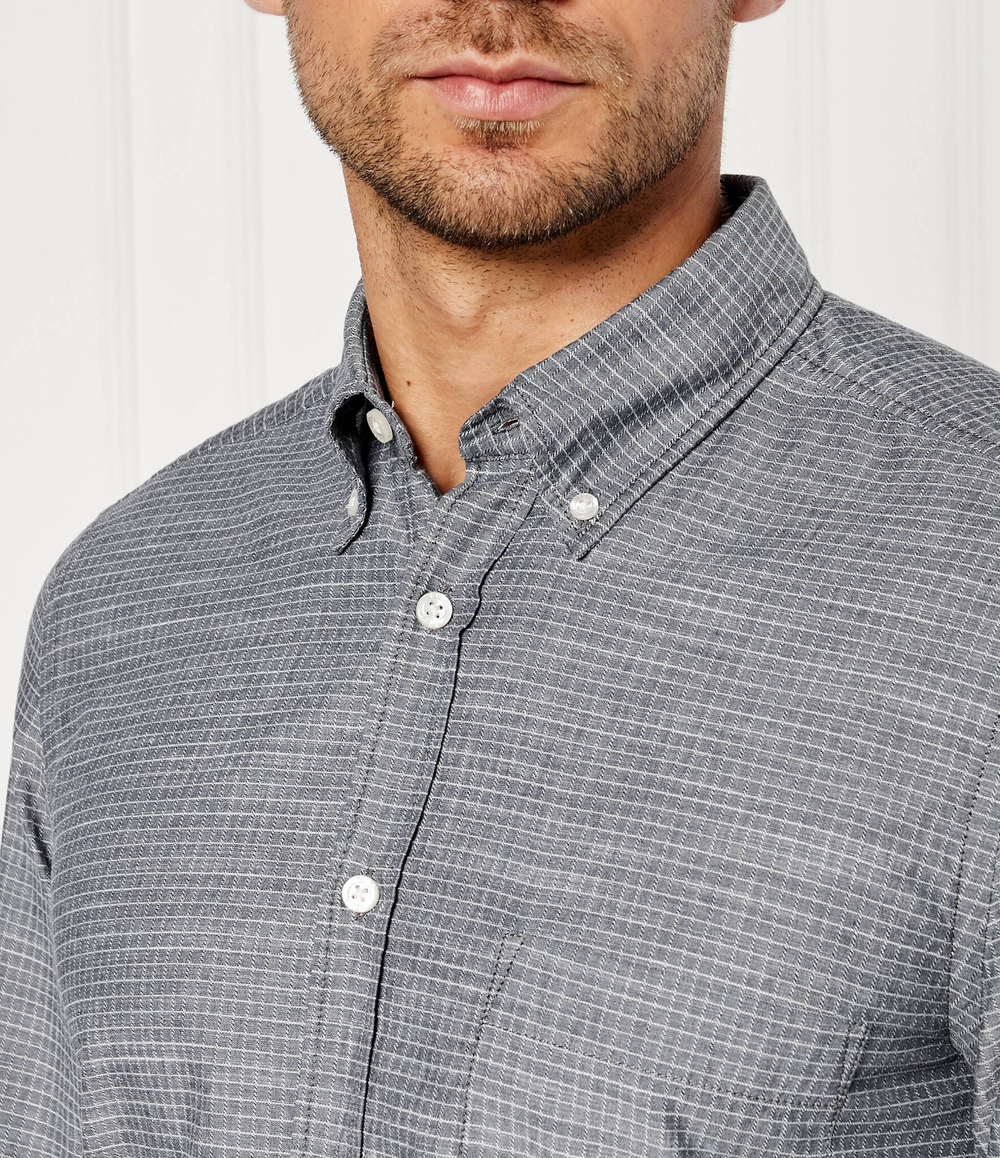 Рубашка Rickert BOSS ORANGE - серый(50520061)