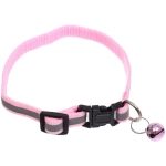 Ошейник с колокольчиком 1*19-32см «Zoo City-Примула» микс цветов (минивложение 12шт)✦