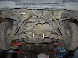 Защита картера и КПП Sheriff для Daewoo Dаmas I (B100) 1991-2004 арт.06.0190