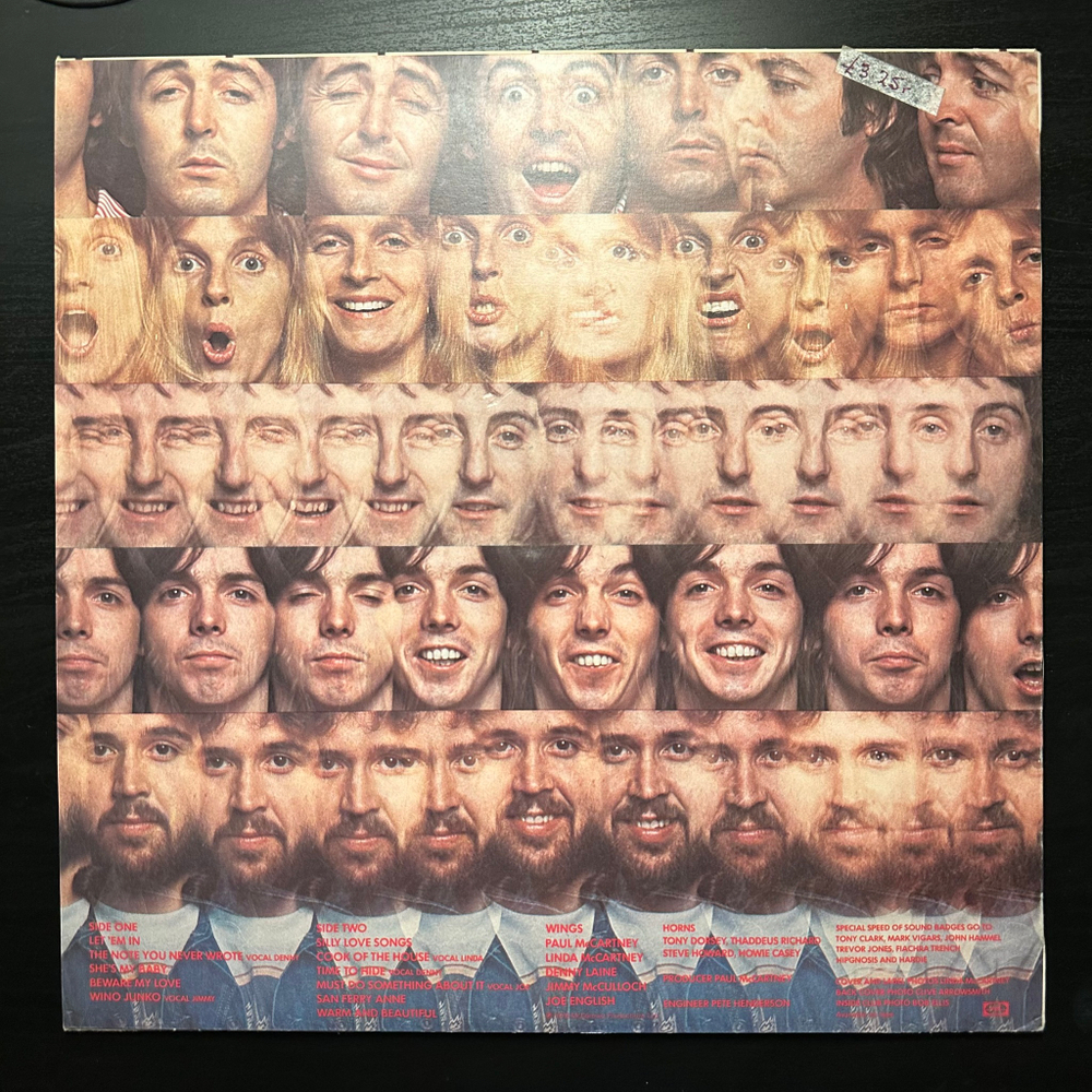 Wings- Wings At The Speed Of Sound (Англия 1976г.)