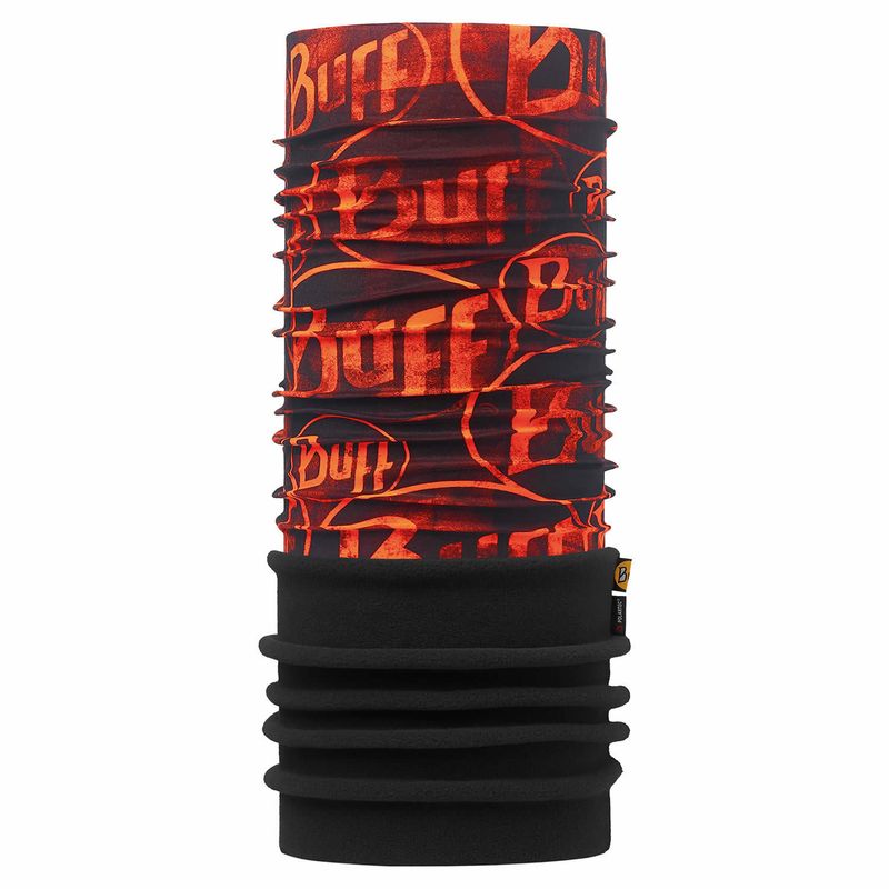 Шарф-труба трансформер Buff Multi Logo Orange Fluor / Black Фото 1