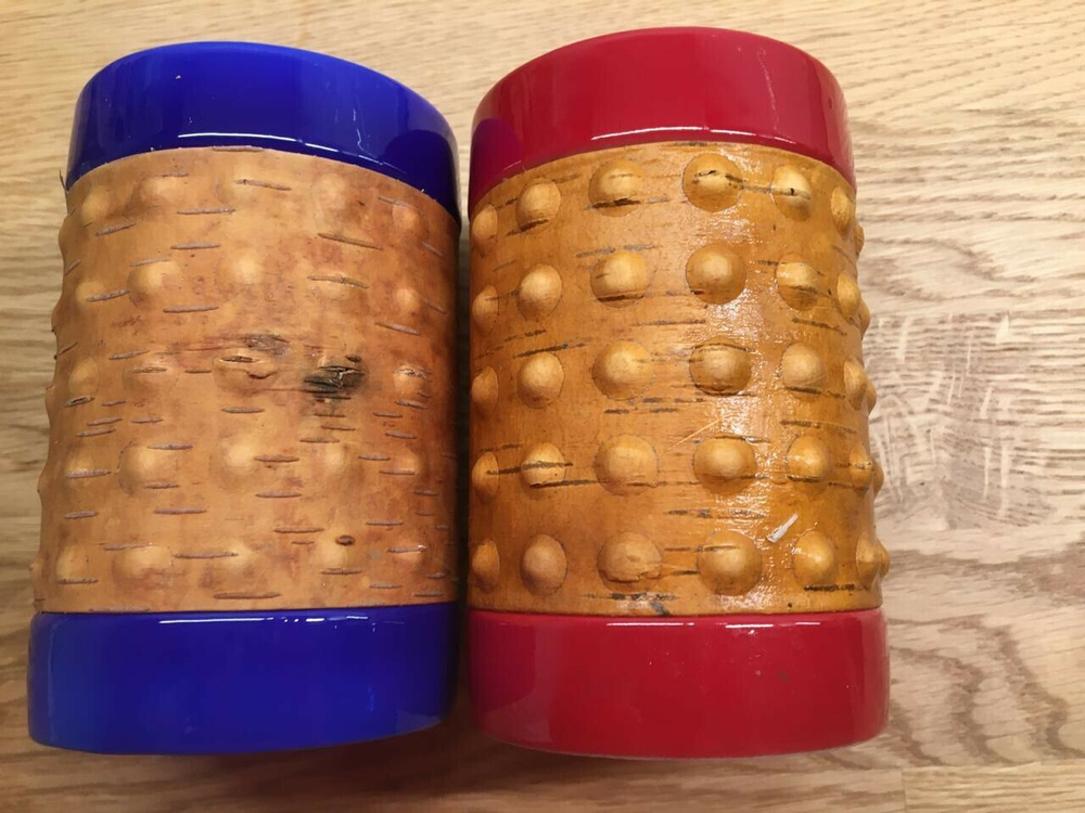 Кружка большая фарфоровая без ручки с берестой. Коллекция Dots (Пупырышки или Точки)