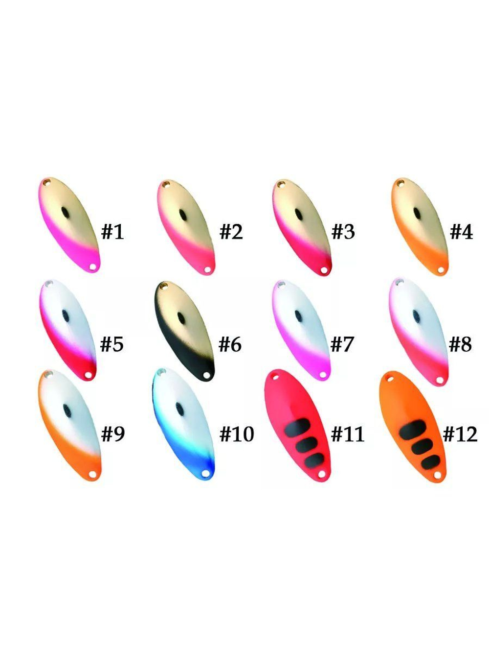 Блесна колеблющаяся WATERLAND Deep Cupper Native 12гр (custom colors)#19, 44мм,