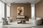 Диван Garda Decor трехместный Тулон (GD, Toulon) (левый) бежевый букле Orso-BEG 257*119*72 см