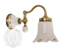 Светильник настенный плафон керамика с декором Migliore Provance ML.PRO-60.531